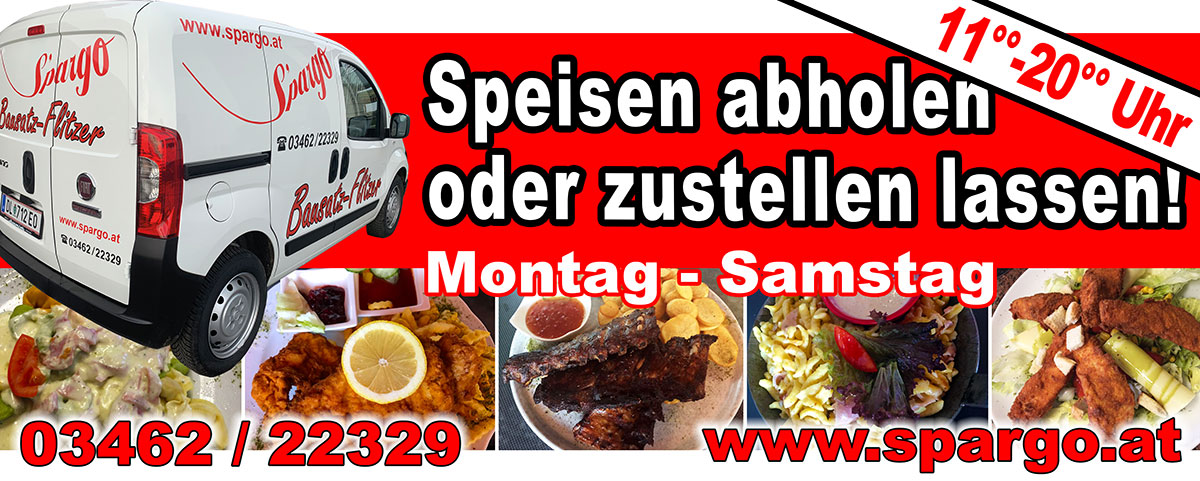 Spargo Zustellservice Banner